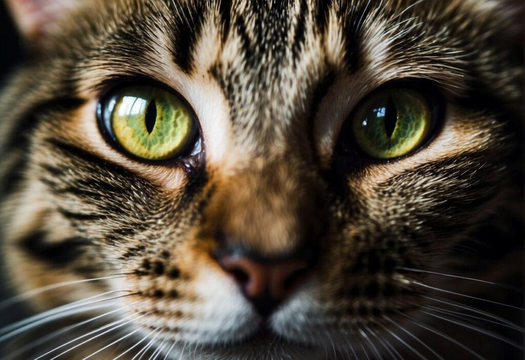 Close up of a Cat Looking Forward