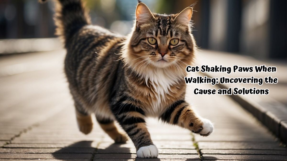 Cat walking and shaking her paw - Cat Shaking Paws When Walking: Uncovering the Cause and Solutions